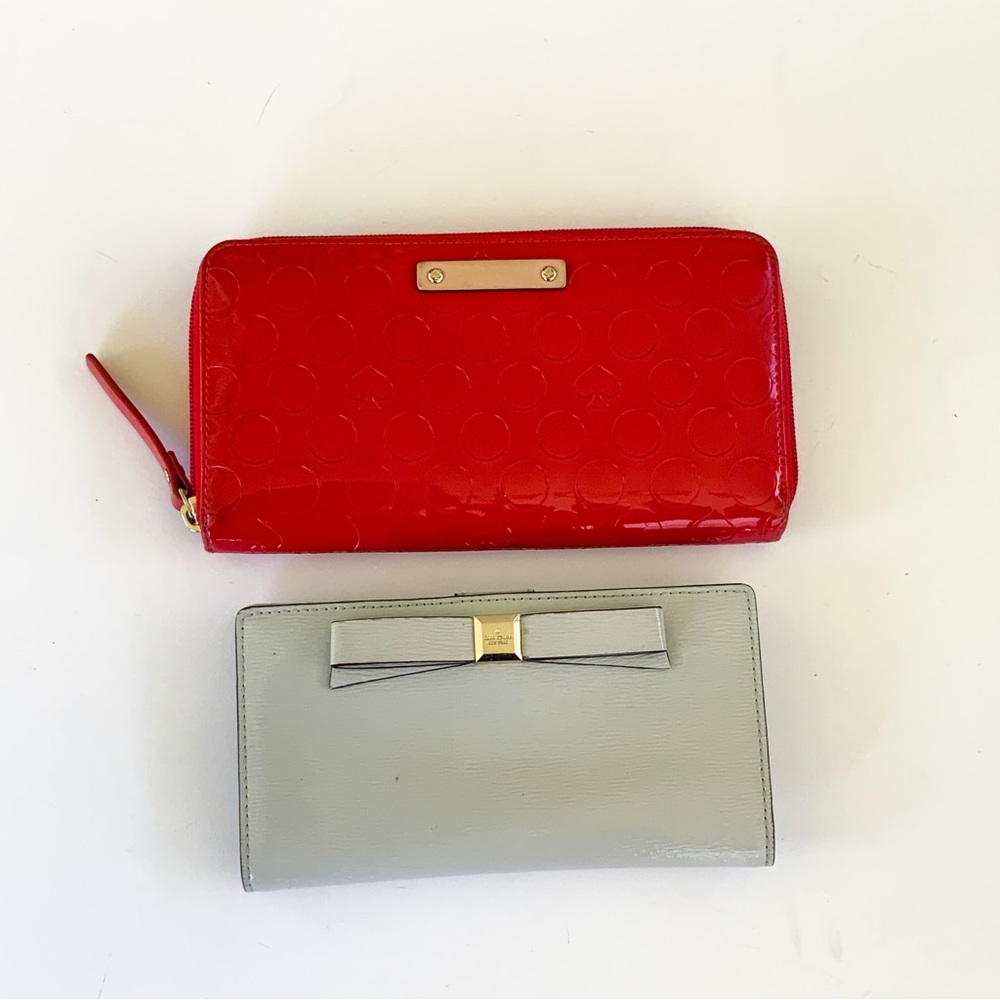 Kate Spade Leather Wallets Set of 2